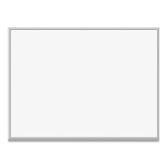 U Brands Magnetic Dry Erase Board with Aluminum Frame, 47 x 35, White Surface, Silver Frame (072U0001)