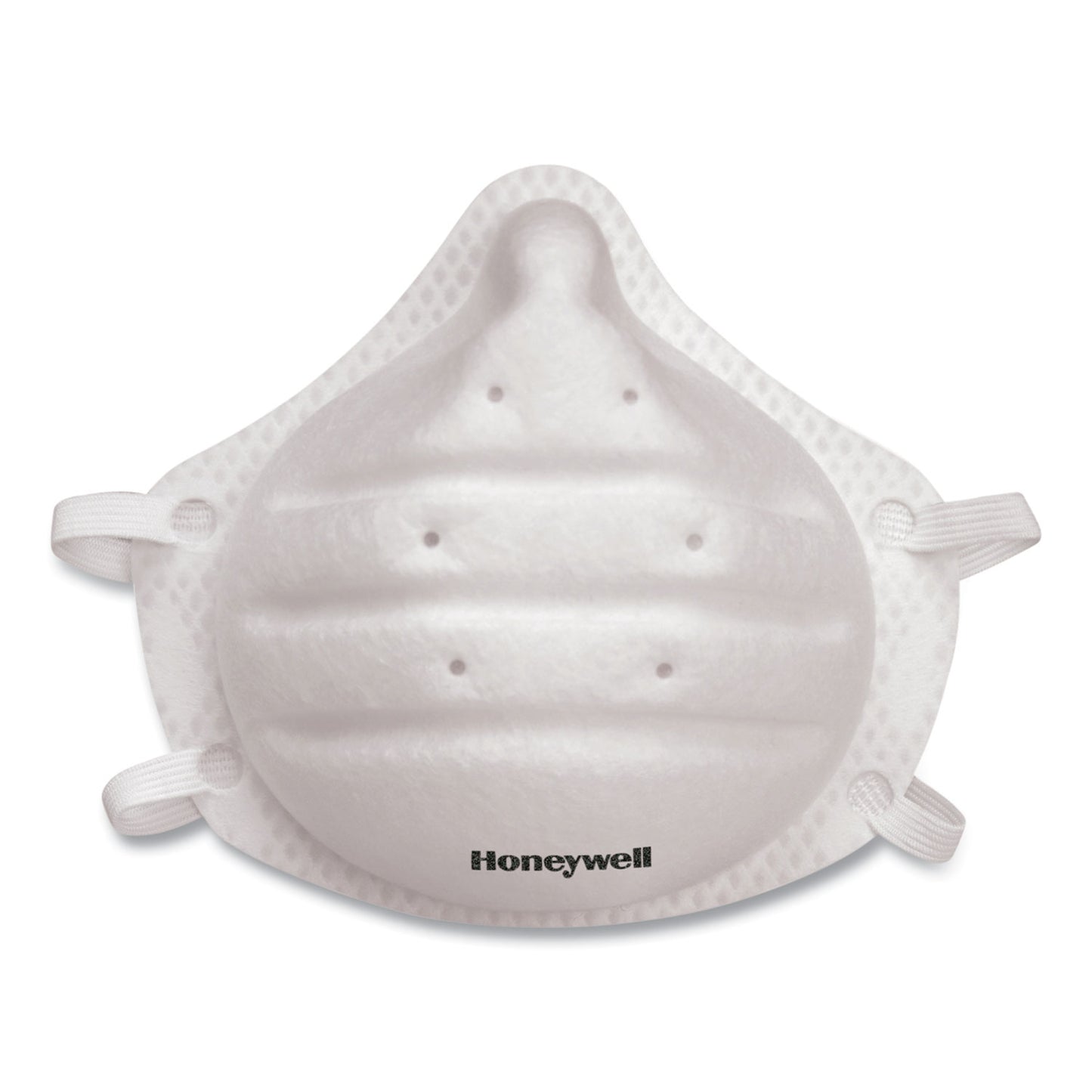 Honeywell ONE-Fit N95 Single-Use Molded-Cup Particulate Respirator, One Size Fits Most, White, 10/Pack (DC300N95)