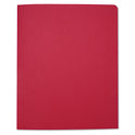 AbilityOne 7510015122415, SKILCRAFT Double Pocket Portfolio, 0.38" Capacity, 11 x 8.5, Red, 25/Box