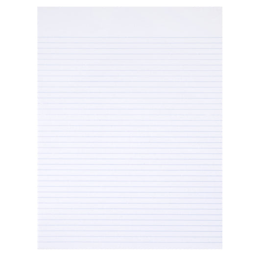 AbilityOne 7530015167581, SKILCRAFT Writing Pad, Narrow Rule, 100 White 8.5 x 11 Sheets, Dozen