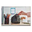 X-ACTO Model 1670 School Pro Classroom Electric Pencil Sharpener, AC-Powered, 4 x 7.5 x 7.5, Black/Gray/Smoke (1670X)