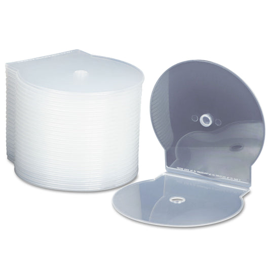 AbilityOne 7045015547681, SKILCRAFT C-Shell CD Cases, Clear, 25/Pack