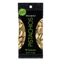 Paramount Farms Wonderful Pistachios, Roasted and Salted, 1 oz Pack, 12/Box (072142A25X)