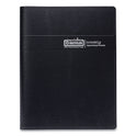 House of Doolittle Recycled Weekly Appointment Book Ruled without Appointment Times, 8.75 x 6.88, Black Cover, 12-Month (Jan to Dec): 2025 (25802)