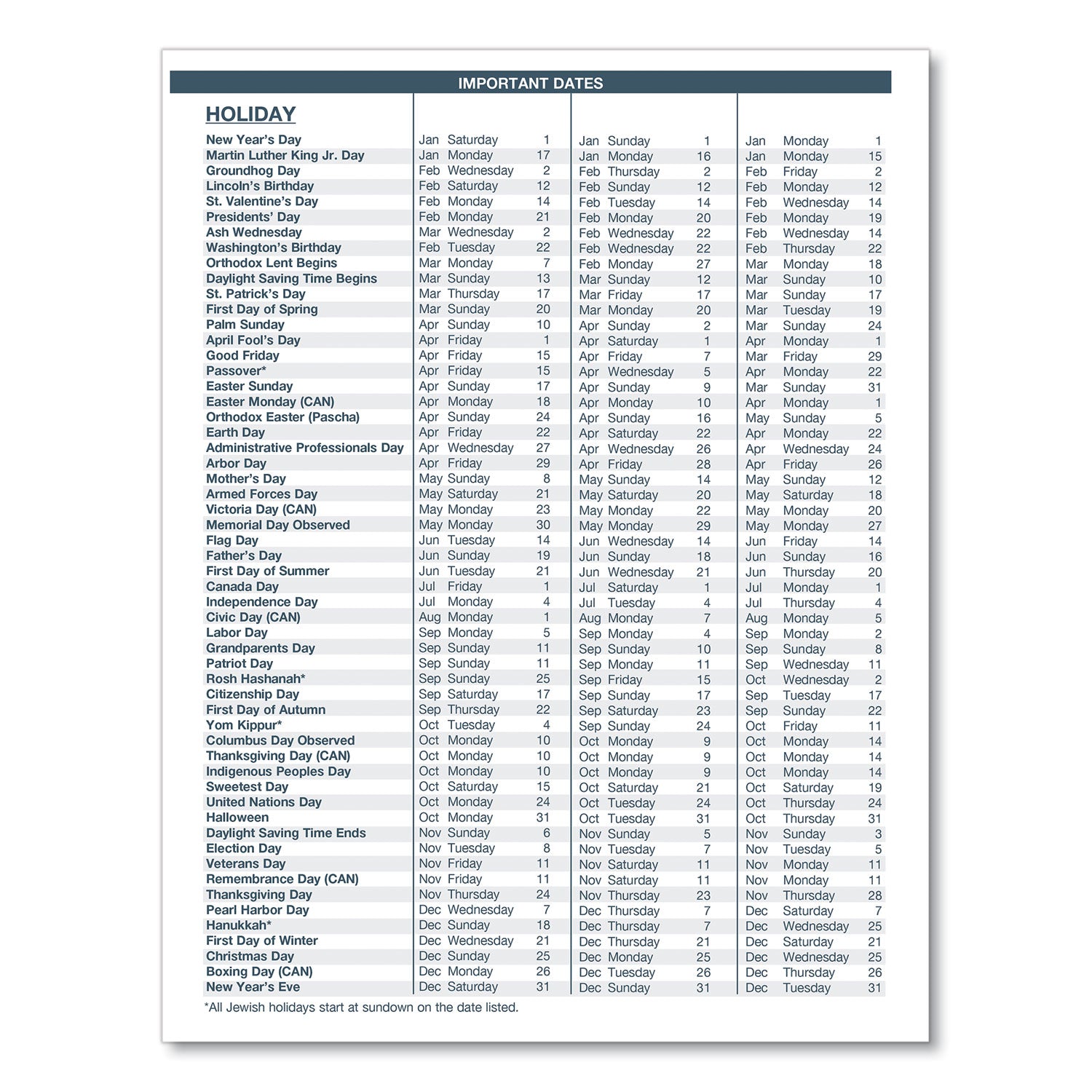 House of Doolittle 14-Month Recycled Ruled Monthly Planner, 11 x 8.5, Black Cover, 14-Month: Dec 2024 to Jan 2026 (26202)