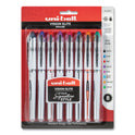uni-ball VISION ELITE Hybrid Gel Pen, Stick, Bold 0.8 mm, Assorted Ink and Barrel Colors, 8/Pack (90199PP)