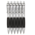 AbilityOne 7520015654873, SKILCRAFT Precision 305 Metal Barrel Mechanical Pencil, 0.7 mm, Black Lead, Silver Barrel, 6/Pack