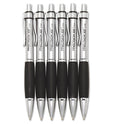 AbilityOne 7520015654875, SKILCRAFT Precision 305 Metal Barrel Mechanical Pencil, 0.5 mm, Black Lead, Silver Barrel, 6/Pack