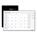 House of Doolittle Recycled Ruled 14-Month Planner with Leatherette Cover, 10 x 7, Black Cover, 14-Month: Dec 2024 to Jan 2026 (260602)