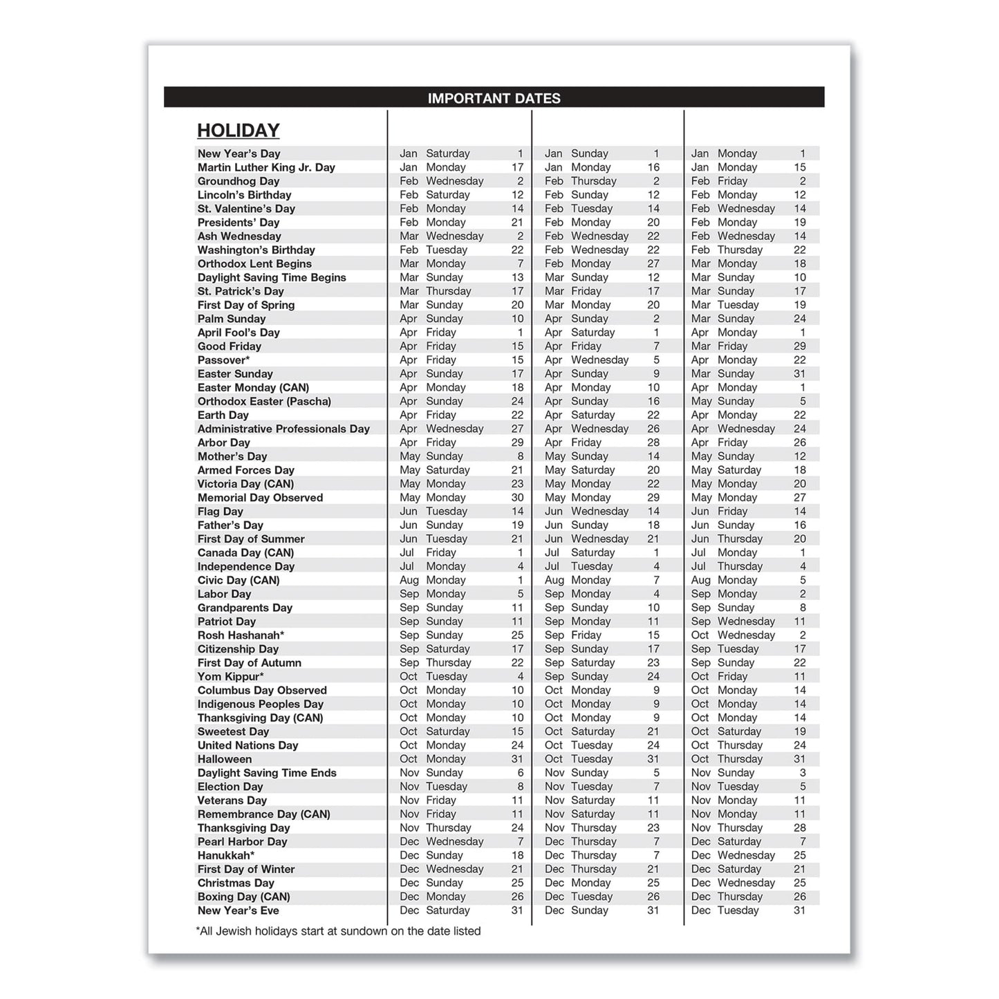 House of Doolittle Academic Year 14-Month Recycled Ruled Monthly Planner, 11 x 8.5, Black Cover, 14-Month (July to Aug): 2024 to 2025 (26502)