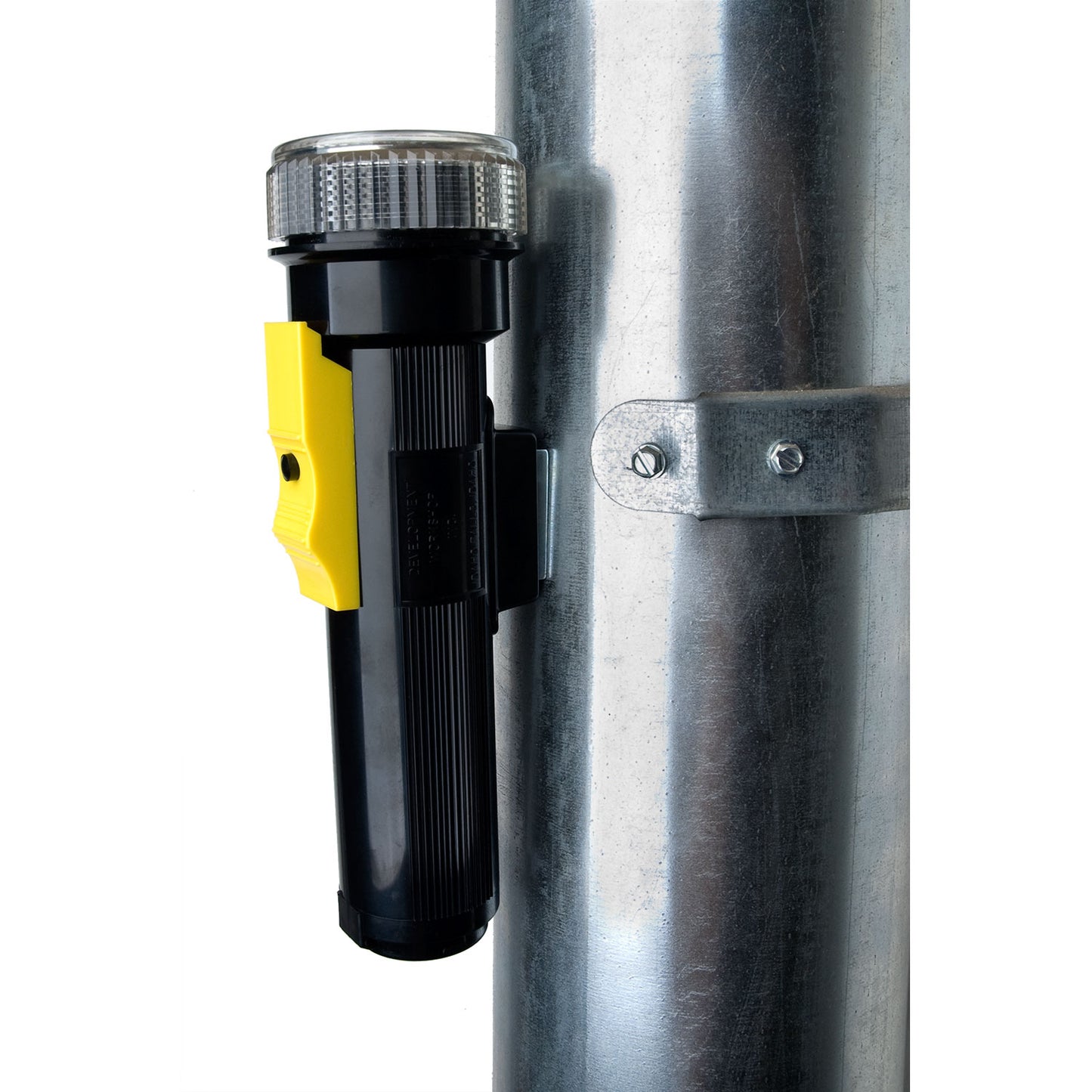 AbilityOne 6230007813671, SKILCRAFT Flashlight with Magnet, 2 D Batteries (Sold Separately), Black