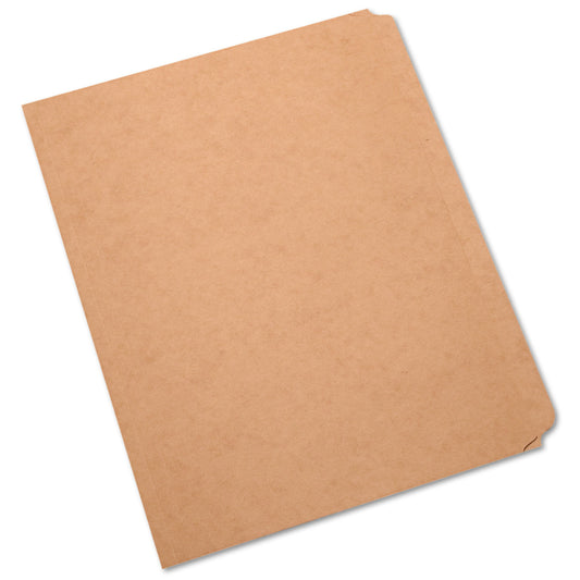 AbilityOne 7530008893555, SKILCRAFT Medium-Duty Kraft Fastener Folder, 0.75" Expansion, 1 Fastener, Letter Size, Kraft Exterior, 100/Box