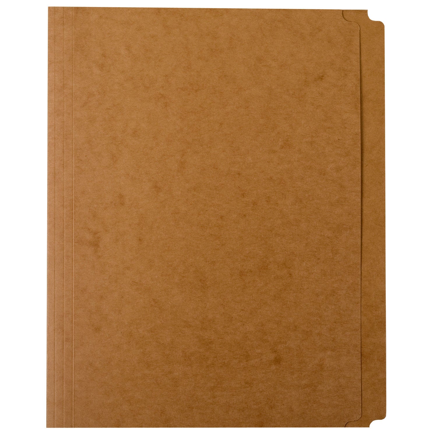 AbilityOne 7530009268978, SKILCRAFT Heavy-Duty Kraft Fastener Folder, 0.75" Expansion, 1 Fastener, Letter Size, Kraft Exterior, 100/Box