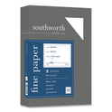 Southworth 25% Cotton Business Paper, 95 Bright, 20 lb Bond Weight, 8.5 x 11, White, 500 Sheets/Ream (403C)