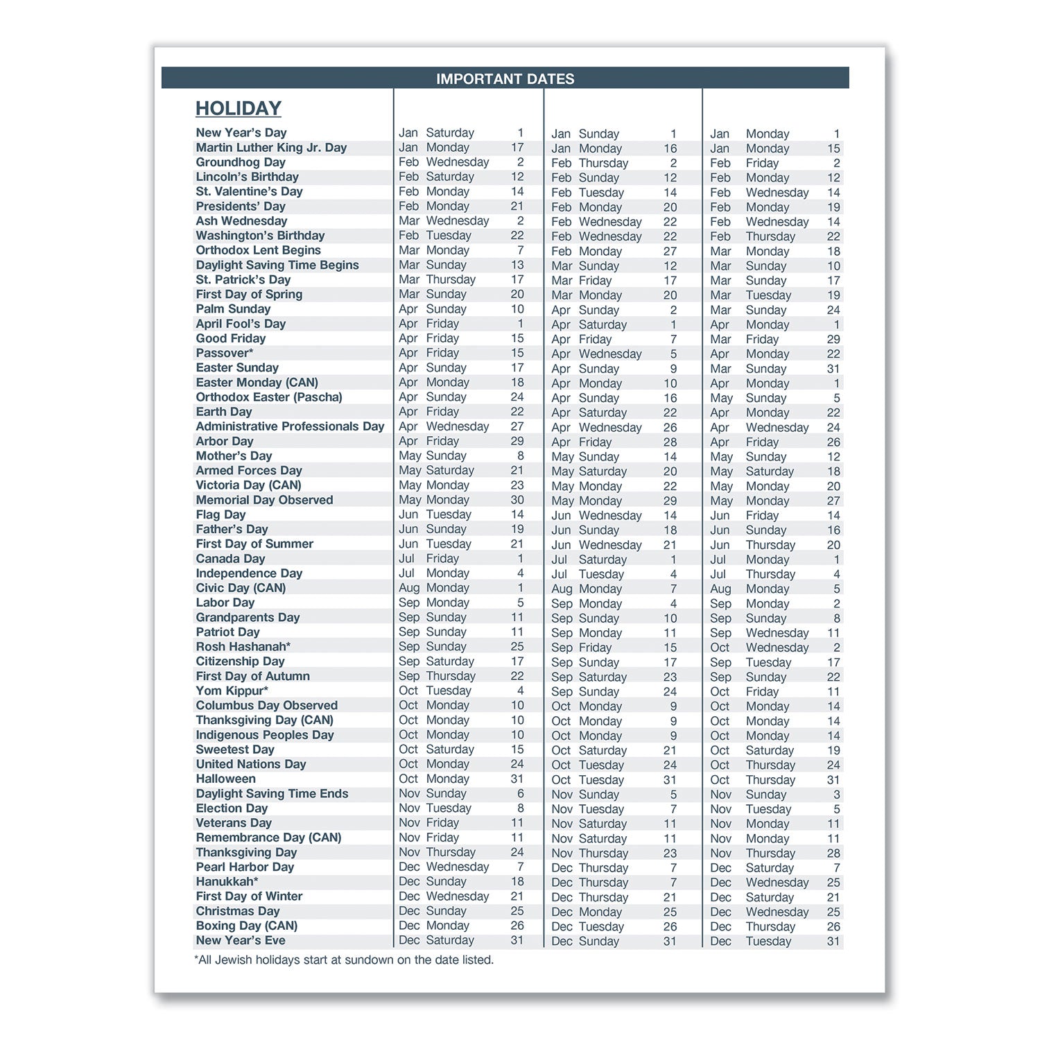 House of Doolittle Monthly Hard Cover Planner, 11 x 8.5, Black Cover, 14-Month: Dec 2024 to Jan 2026 (26292)