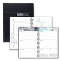 House of Doolittle Recycled Academic Weekly/Monthly Appointment Planner, 8 x 5, Black Cover, 13-Month (Aug to Aug): 2024 to 2025 (27502)