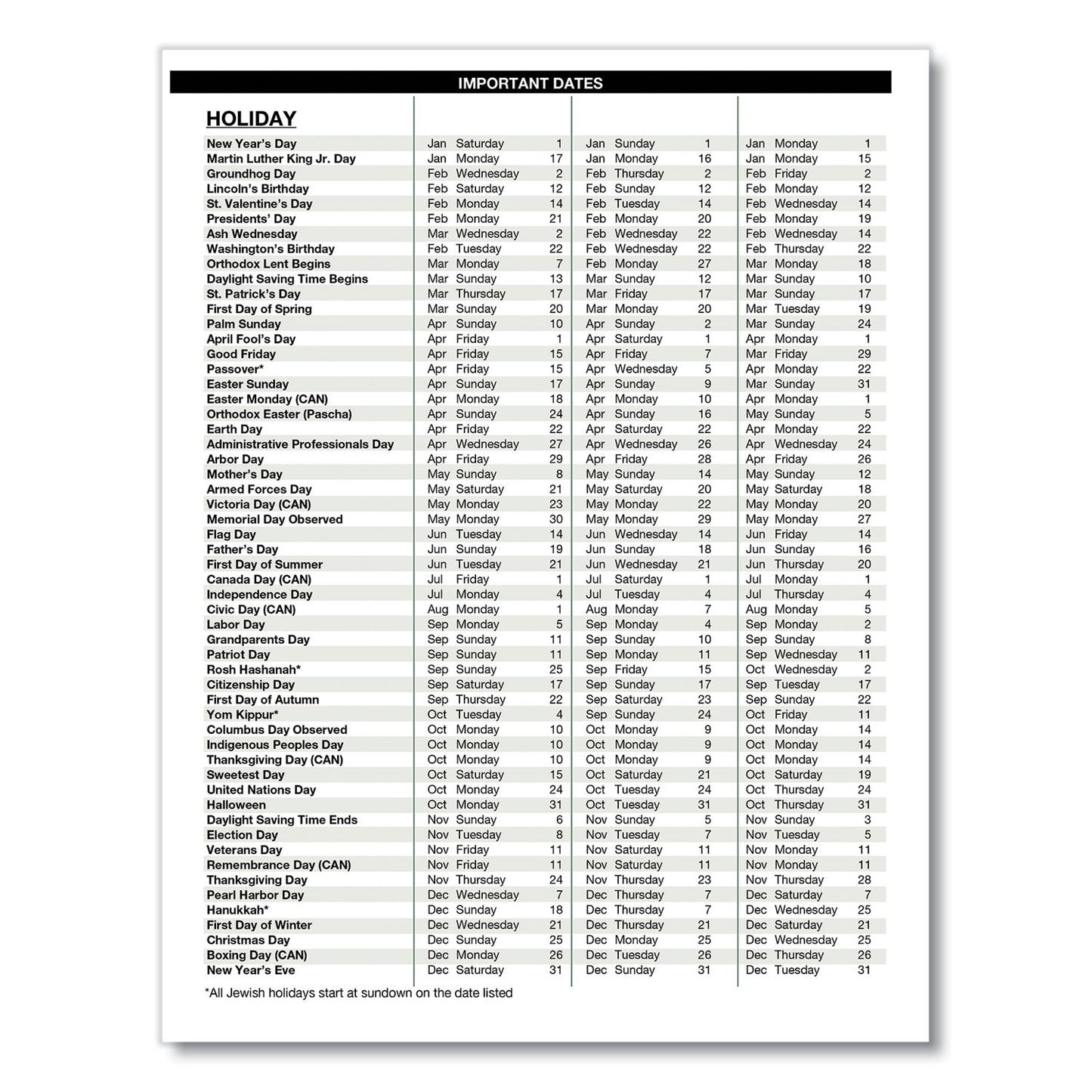 House of Doolittle Four-Person Group Practice Daily Appointment Book, 11 x 8.5, Black Cover, 12-Month (Jan to Dec): 2025 (28202)