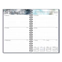 House of Doolittle Recycled Academic Weekly/Monthly Appointment Planner, 8 x 5, Black Cover, 13-Month (Aug to Aug): 2024 to 2025 (27502)