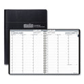 House of Doolittle Recycled Professional Weekly Planner, 15-Minute Appts, 11 x 8.5, Black Wirebound Soft Cover, 24-Month: Jan 2025 to Dec 2026 (272002)