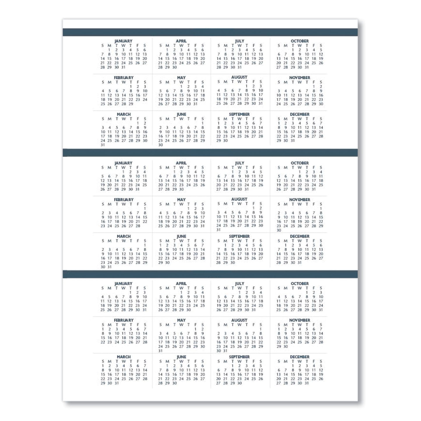 House of Doolittle Recycled Monthly 5-Year/62-Month Planner, 11 x 8.5, Black Cover, 62-Month: Dec 2024 to Jan 2030 (262502)