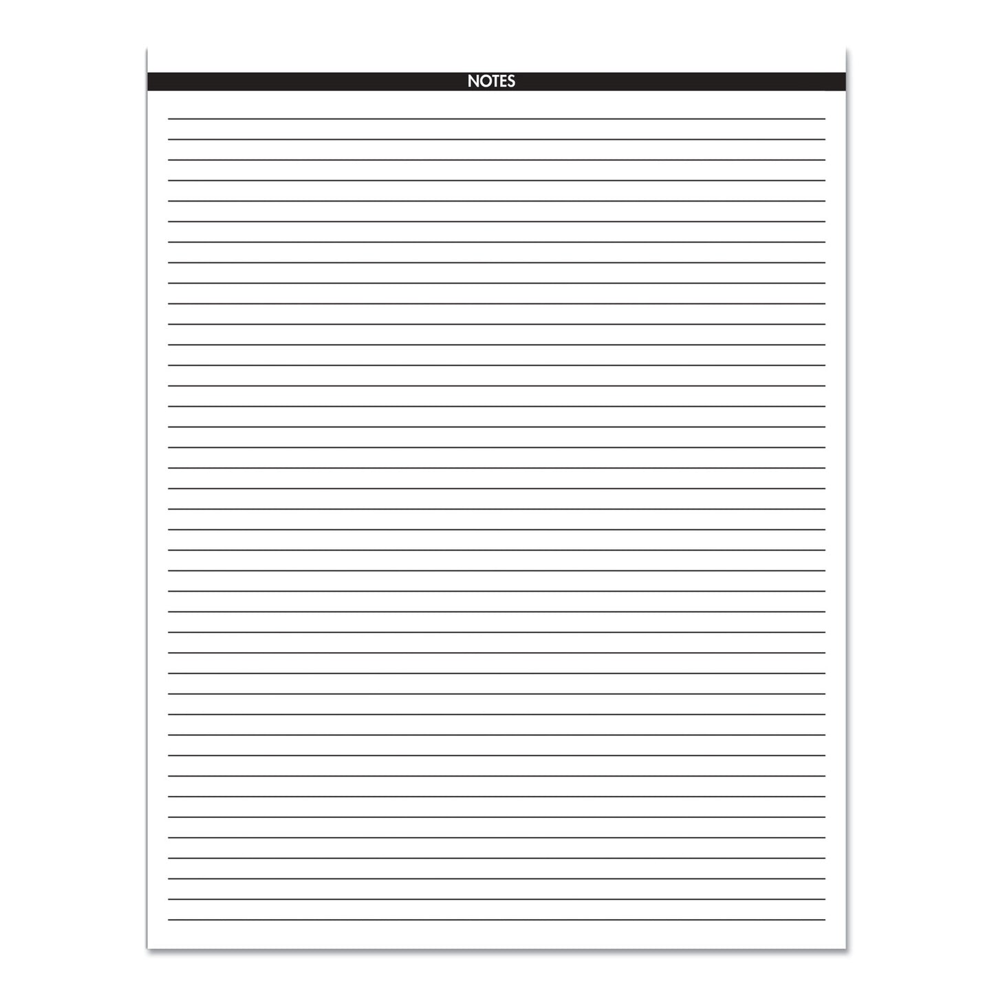 House of Doolittle Black-on-White Photo Weekly Appointment Book, Landscape Photography, 11 x 8.5, Black Cover, 12-Month (Jan to Dec): 2025 (217102)