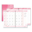 House of Doolittle Breast Cancer Awareness Recycled Ruled Monthly Planner/Journal, 10 x 7, Pink Cover, 12-Month (Jan to Dec): 2025 (5226)