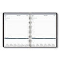 House of Doolittle Recycled Meeting Note Planner, 11 x 8.5, Black Cover, 12-Month (Jan to Dec): 2025 (583992)