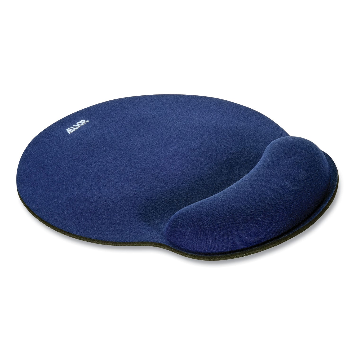 Allsop MousePad Pro Memory Foam Mouse Pad with Wrist Rest, 9 x 10, Blue (30206)