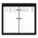 Brownline Daily Calendar Pad Refill, 6 x 3.5, White/Burgundy/Gray Sheets, 12-Month (Jan to Dec): 2025 (C2R)