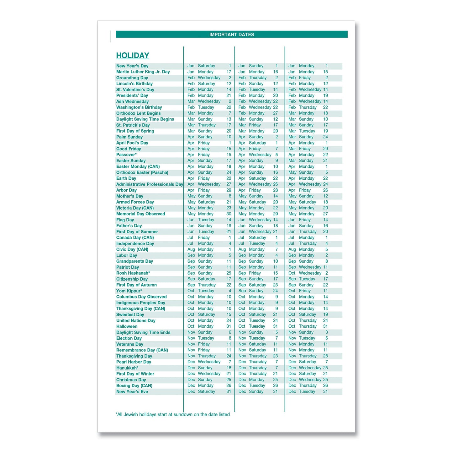 House of Doolittle Express Track Recycled Weekly Appointment Book/Monthly Planner, 8 x 5, Black Cover, 13-Month: Jan 2025 to Jan 2026 (29402)