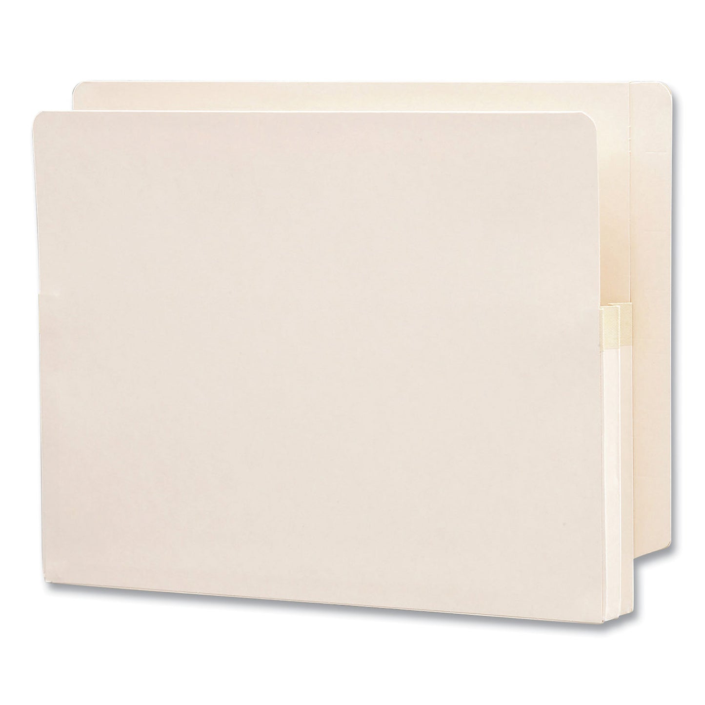 Smead Manila End Tab File Pockets, 1.75" Expansion, Letter Size, Manila, 25/Box (75114)