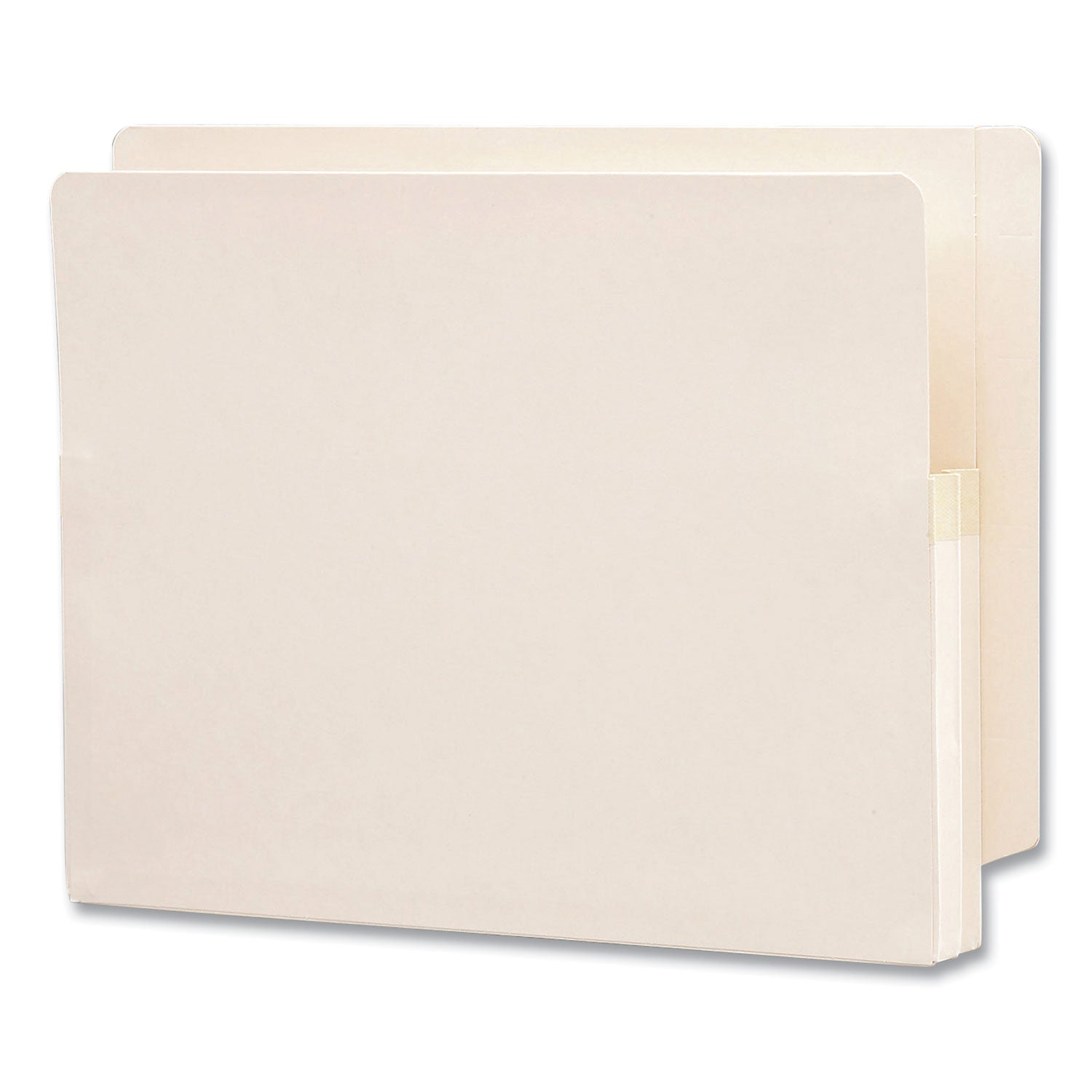 Smead Manila End Tab File Pockets, 1.75" Expansion, Letter Size, Manila, 25/Box (75114)