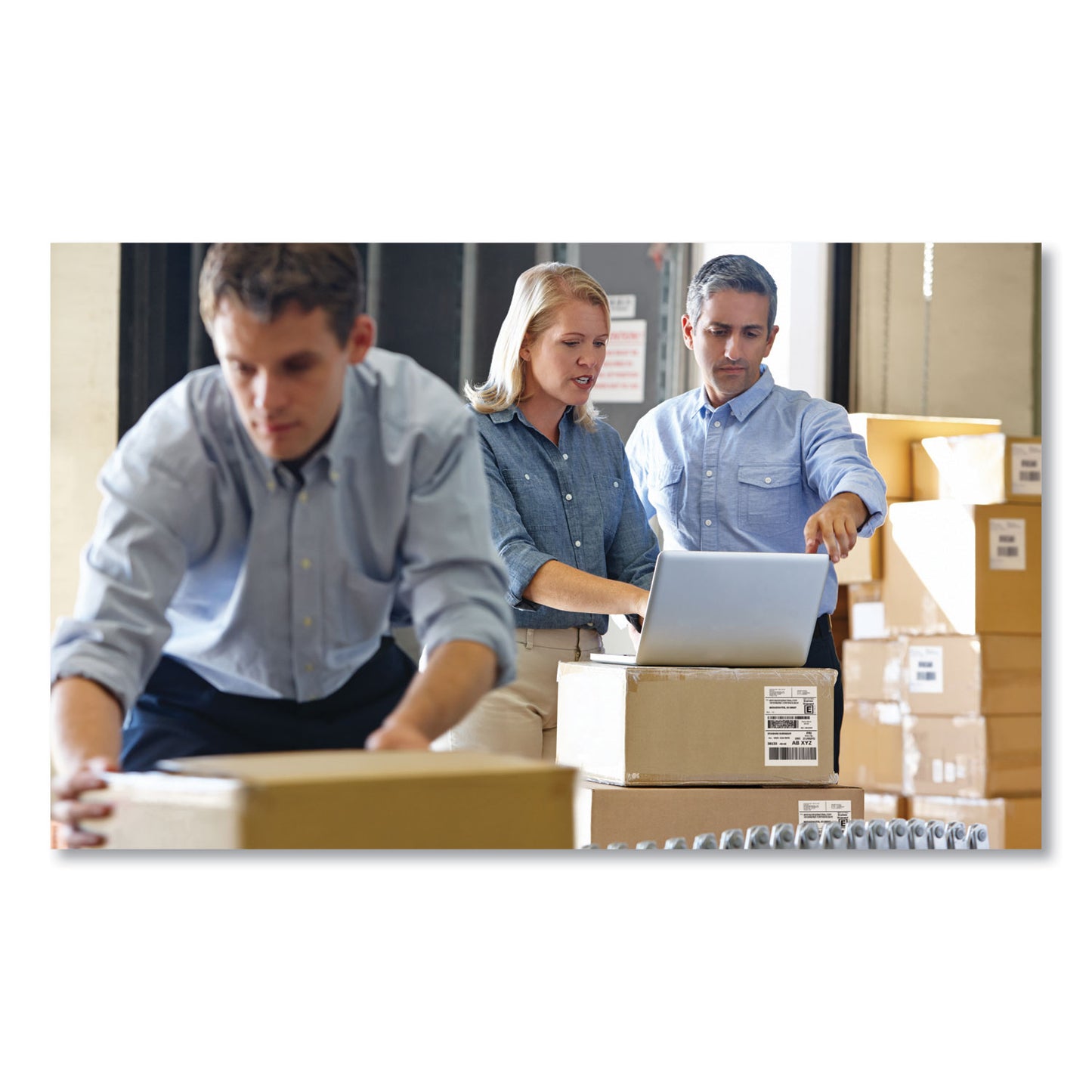 Brother QL-1100 Wide Format Professional Label Printer, 69 Labels/min Print Speed, 6.7 x 8.7 x 5.9