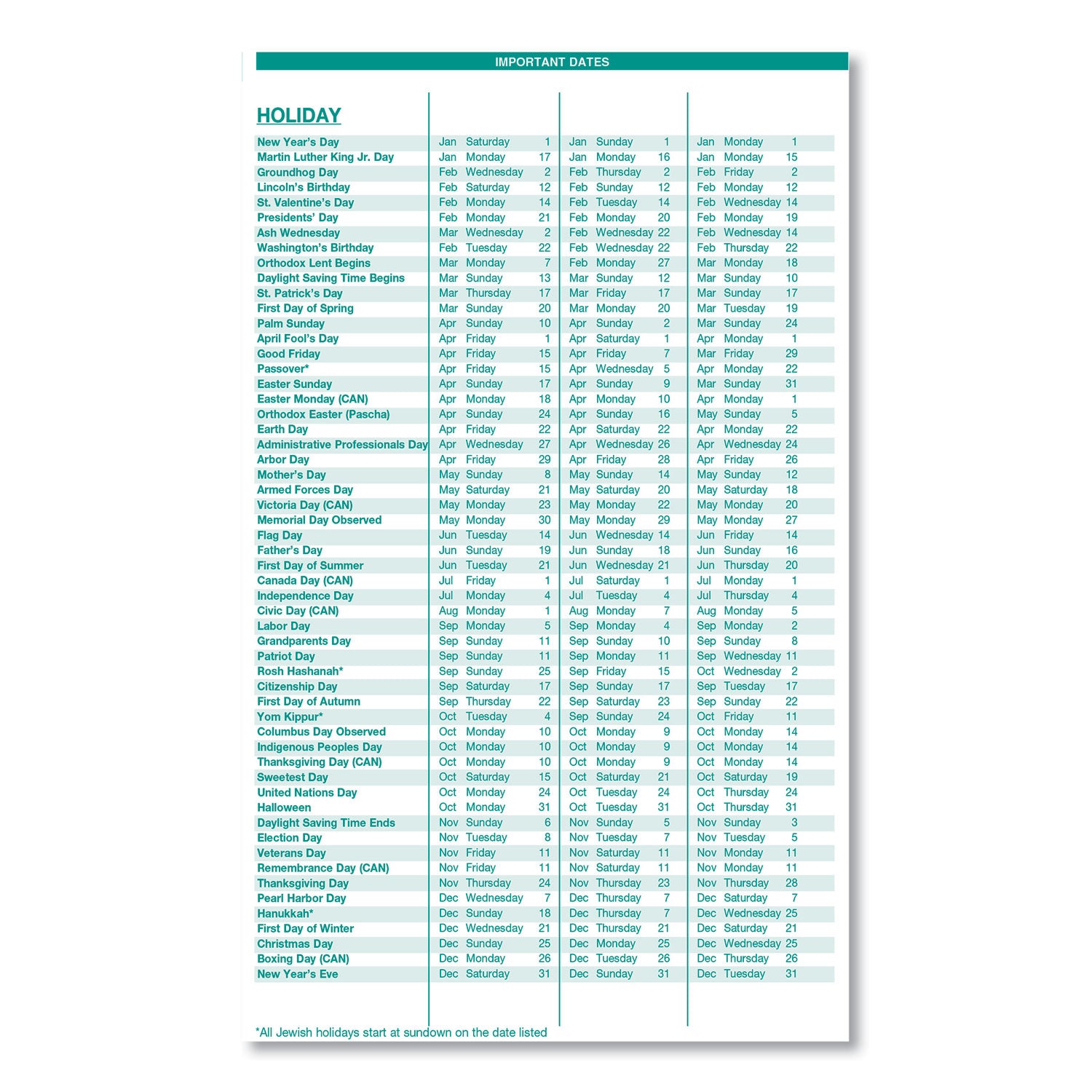 House of Doolittle Express Track Recycled Weekly Appointment Book/Monthly Planner, 11 x 8.5, Black Cover, 13-Month: Jan 2025 to Jan 2026 (29602)