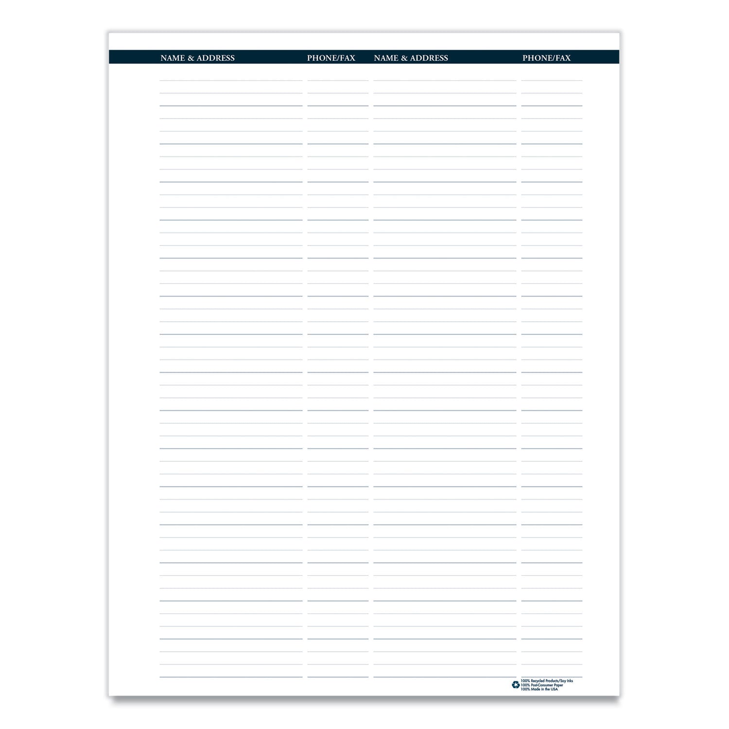 House of Doolittle Recycled Monthly Weekly 7 Day Planner, 8.75 x 6.88, Black Cover, 12-Month (Jan to Dec): 2025 (286802)
