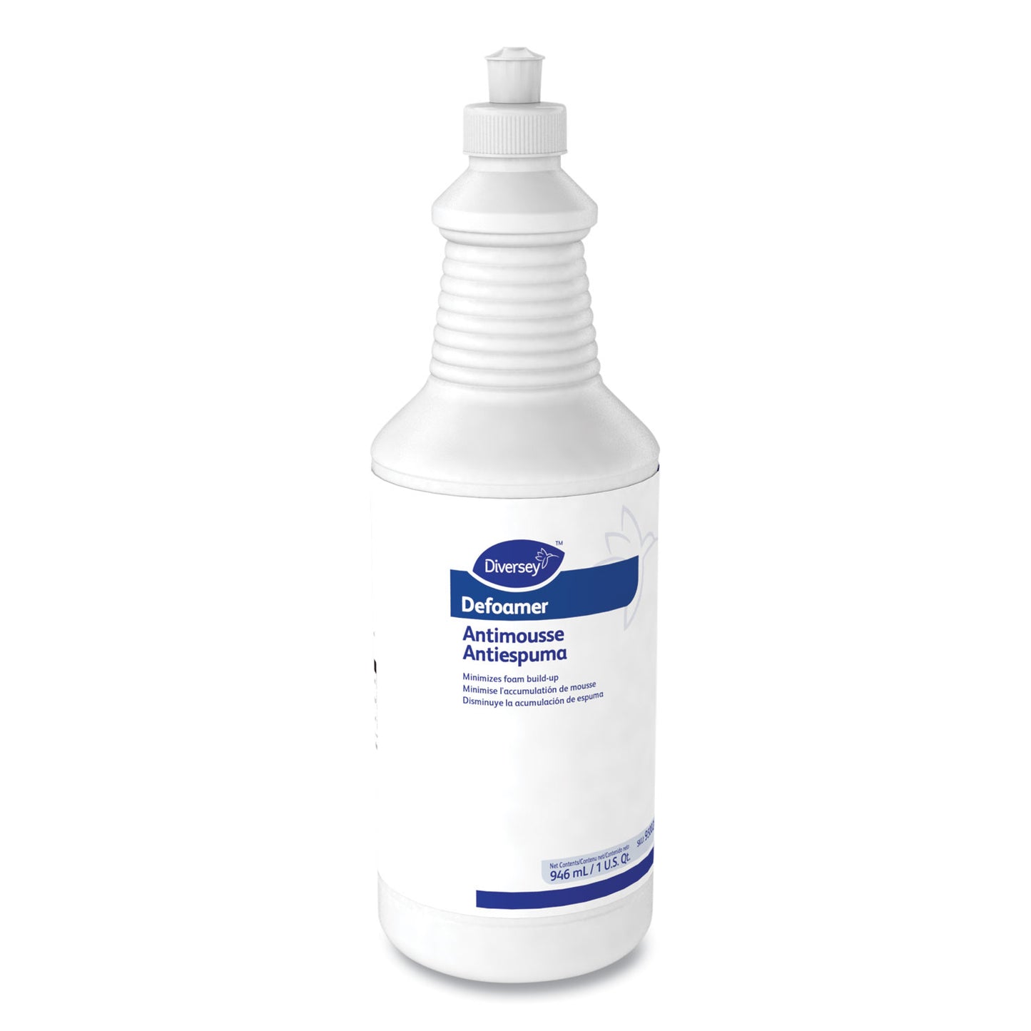 Diversey Defoamer/Carpet Cleaner, Cream, Bland Scent, 32 oz Squeeze Bottle (95002620)