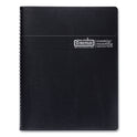 House of Doolittle Recycled Monthly Weekly 7 Day Planner, 8.75 x 6.88, Black Cover, 12-Month (Jan to Dec): 2025 (286802)