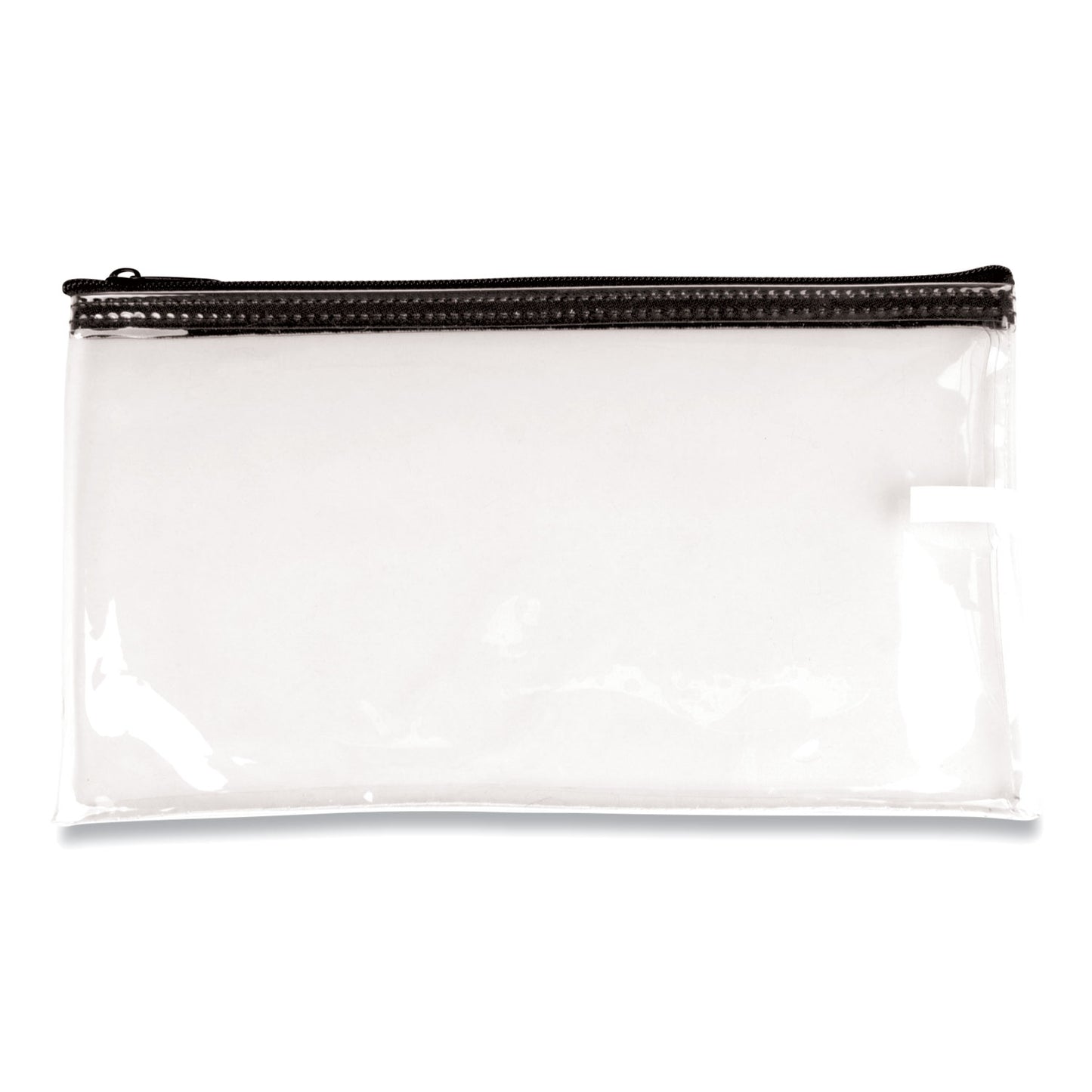 CONTROLTEK Multipurpose Zipper Bags, Vinyl, 11 x 6, Clear (530977)