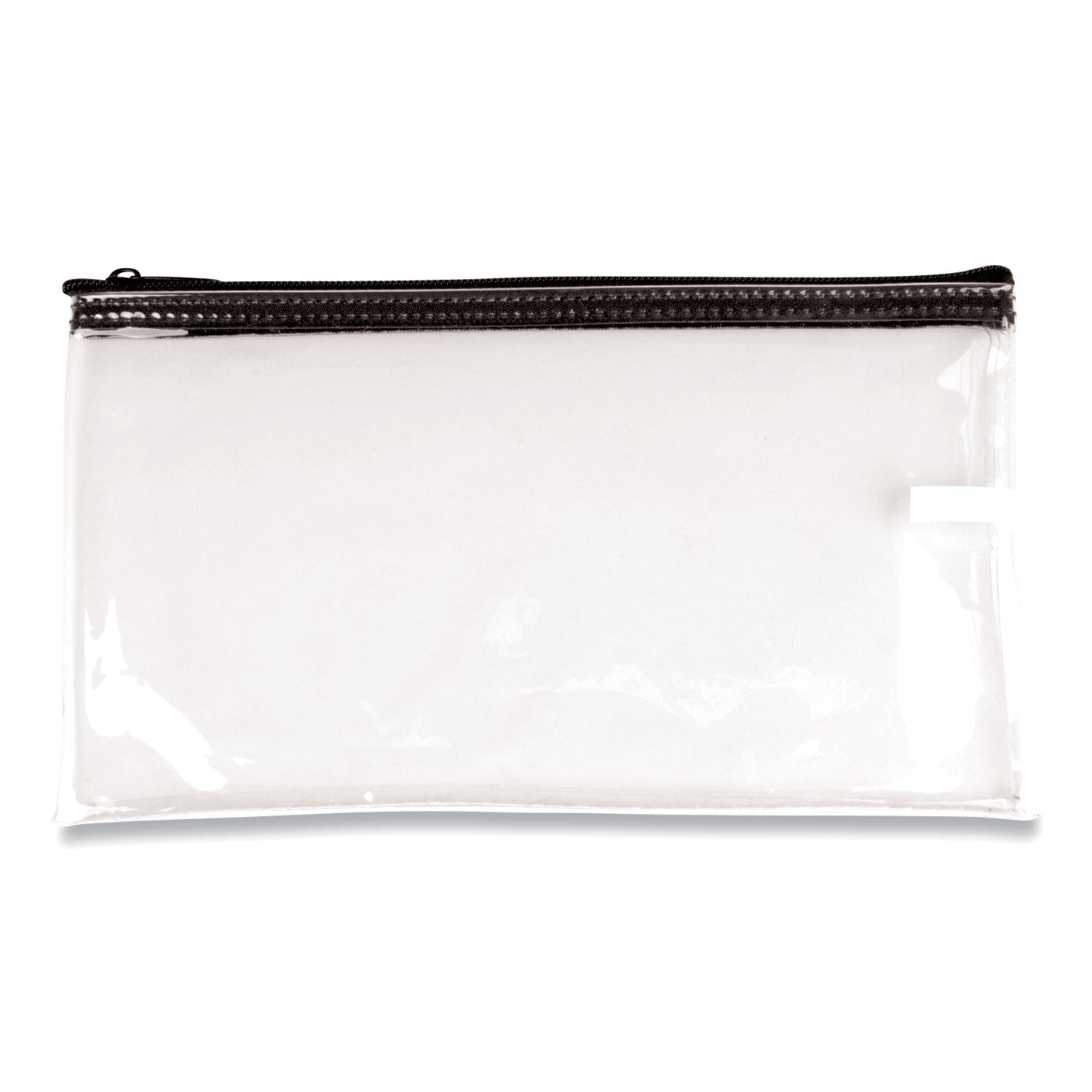 CONTROLTEK Multipurpose Zipper Bags, Vinyl, 11 x 6, Clear (530977)
