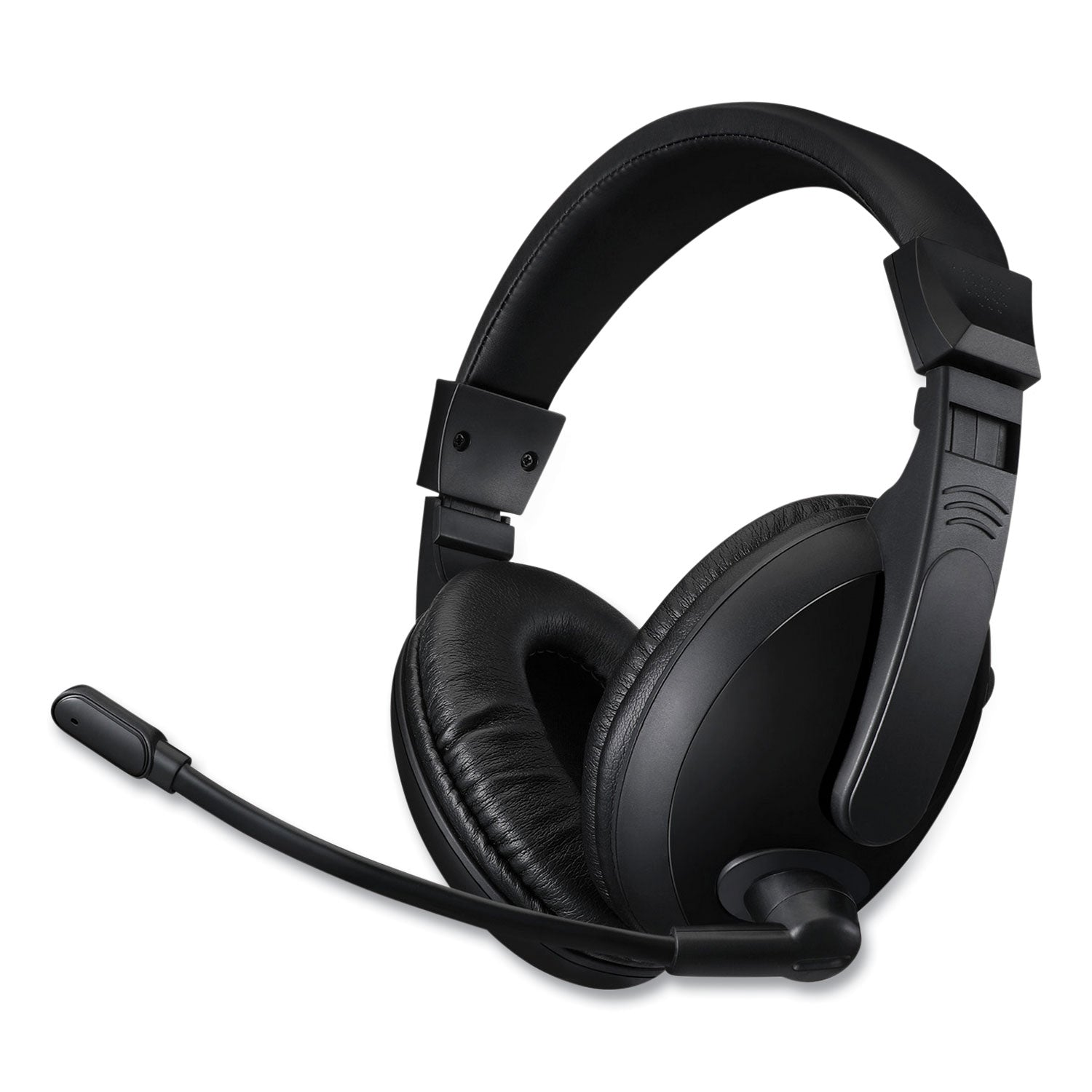 Adesso Xtream H5U Binaural Over The Head Headset with Microphone, Black