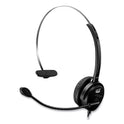 Adesso Xtream P1 Monaural Over the Head Headset with Microphone, Black