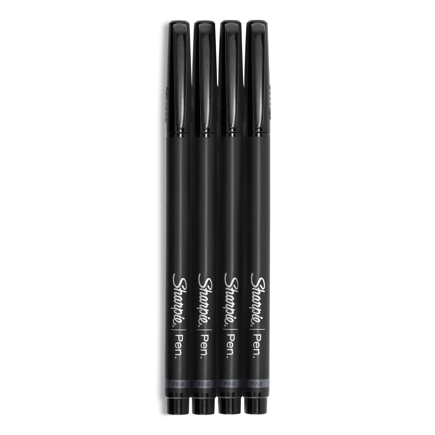 Sharpie Water-Resistant Ink Porous Point Pen Value Pack, Stick, Fine 0.4 mm, Black Ink, Black Barrel, 36/Pack (2083009)