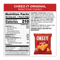 Cheez-It Baked Snack Crackers Variety Pack, Assorted Flavors, (8) 0.75 oz and (37) 1.5 oz Bags/Box (70000122)