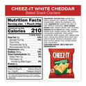 Cheez-It Baked Snack Crackers Variety Pack, Assorted Flavors, (8) 0.75 oz and (37) 1.5 oz Bags/Box (70000122)