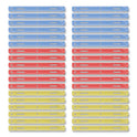 Westcott Plastic Ruler, Standard/Metric, 12" (30 cm) Long, Assorted Translucent Colors (17722)