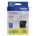 Brother LC101Y Innobella Ink, 300 Page-Yield, Yellow