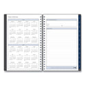 Blue Sky Passages Weekly/Monthly Planner, 8 x 5, Charcoal Cover, 12-Month (Jan to Dec): 2025 (100010)