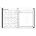 Blue Sky Passages Appointment Planner, 11 x 8.5, Charcoal Cover, 12-Month (Jan to Dec): 2025 (100009)