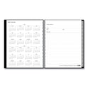 Blue Sky Enterprise Weekly Appointment Planner, 11 x 8.5, Black Cover, 12-Month (Jan to Dec): 2025 (111289)