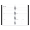 Blue Sky Enterprise Weekly/Monthly Planner, 8 x 5, Black Cover, 12-Month (Jan to Dec): 2025 (111291)